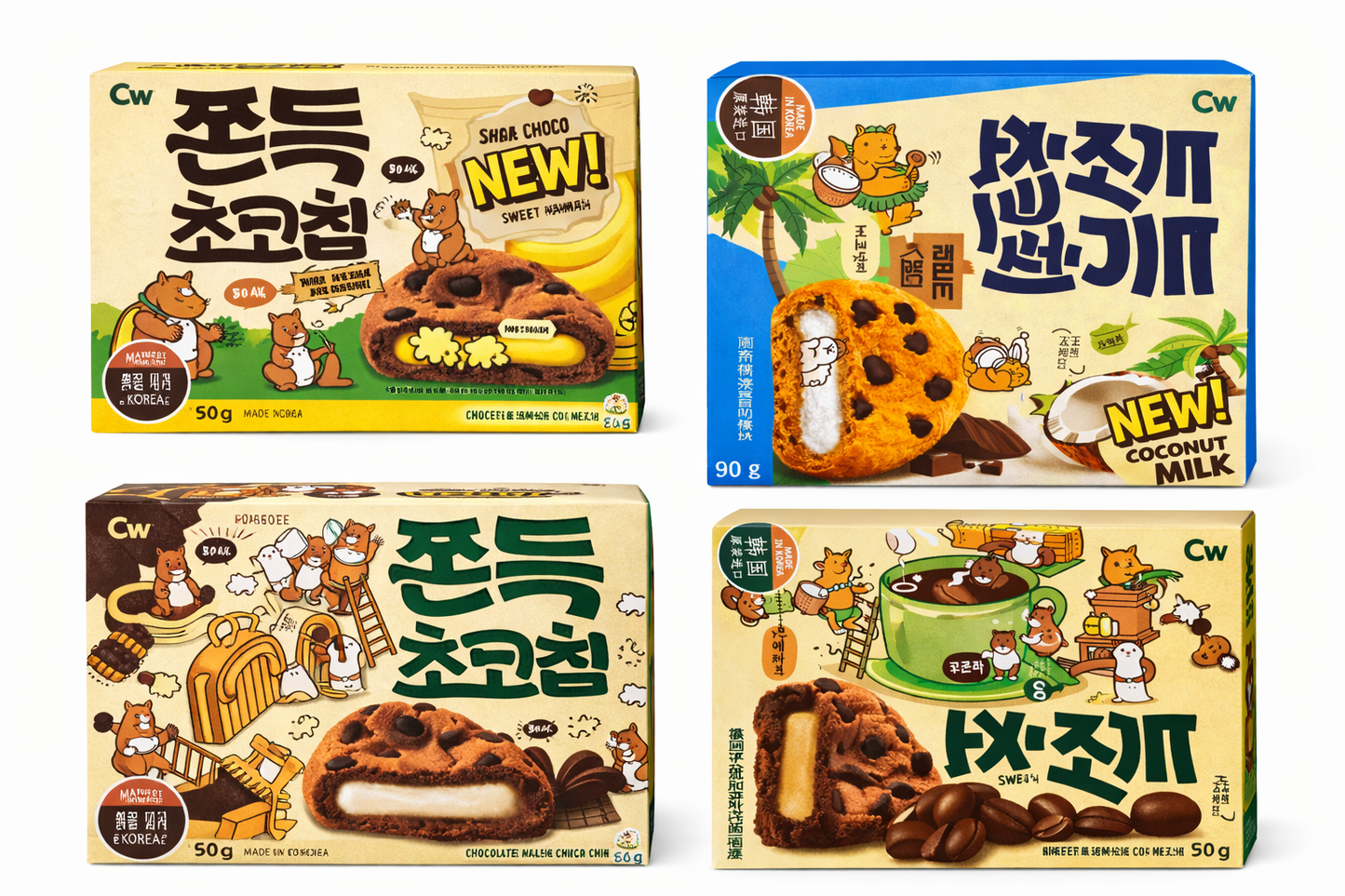 JIUR Rice Cake Flavors 6/90g