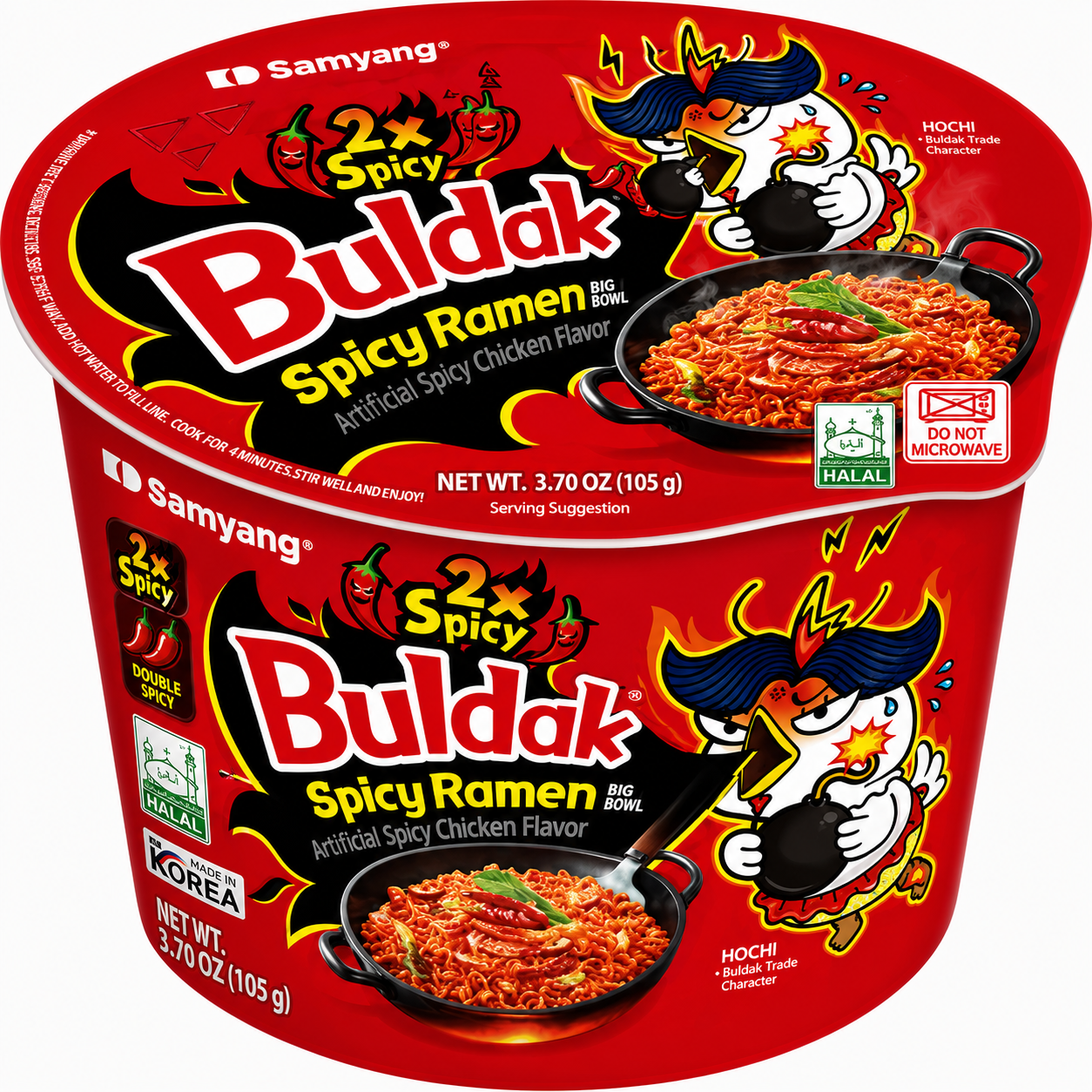 Buldak Cups Flavors 105g
