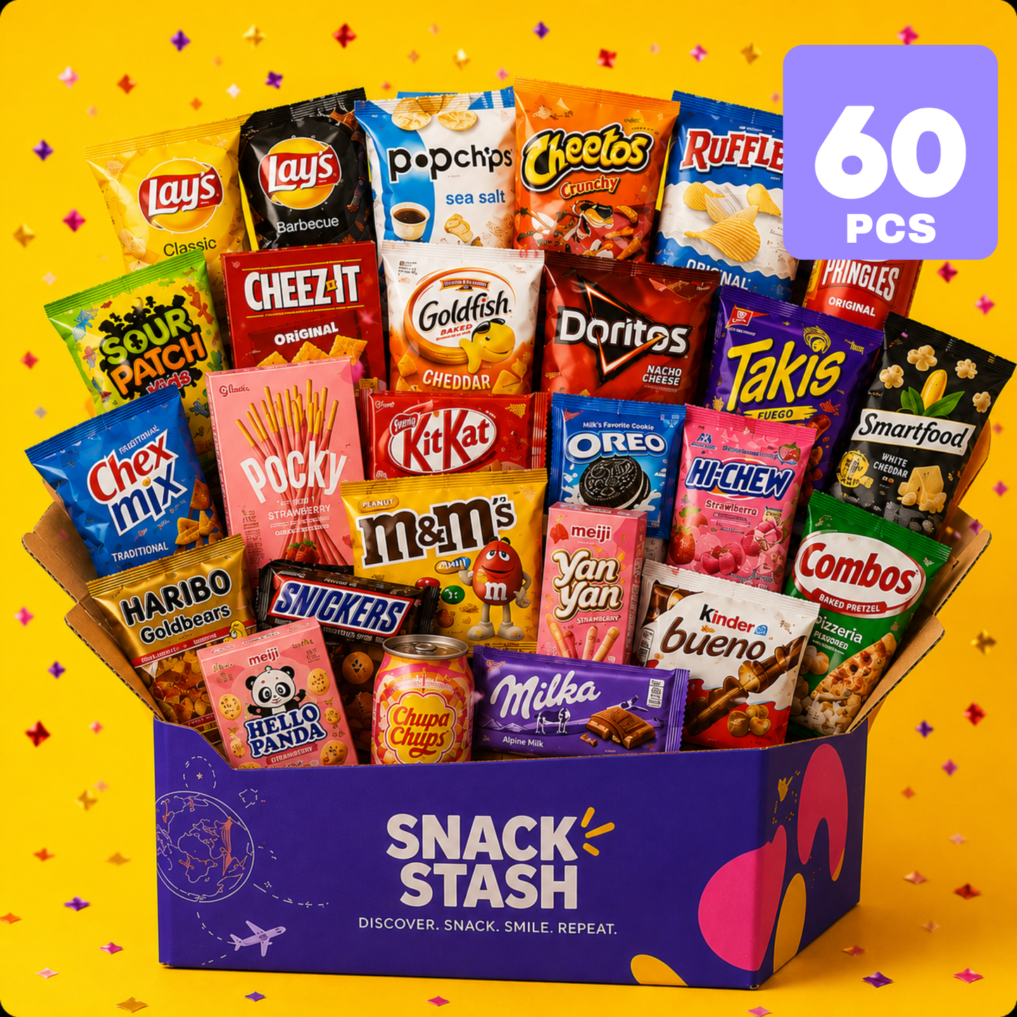 SNACKS MYSTERY BUNDLE (60 pcs)
