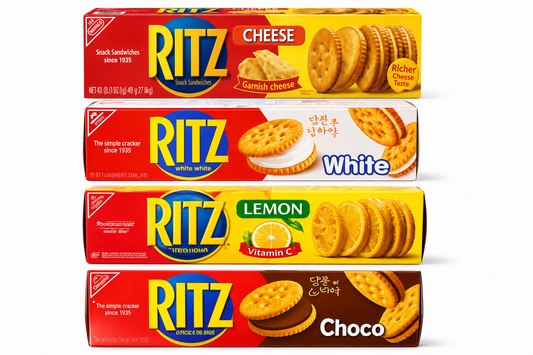 Ritz Sandwich Crackers Exotic Flavors 8/77-96g