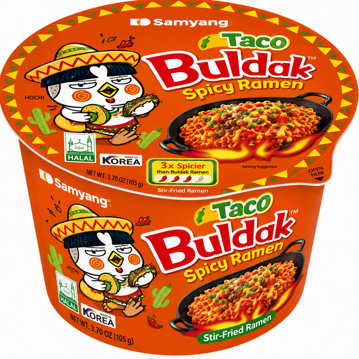 Buldak Cups Flavors 105g