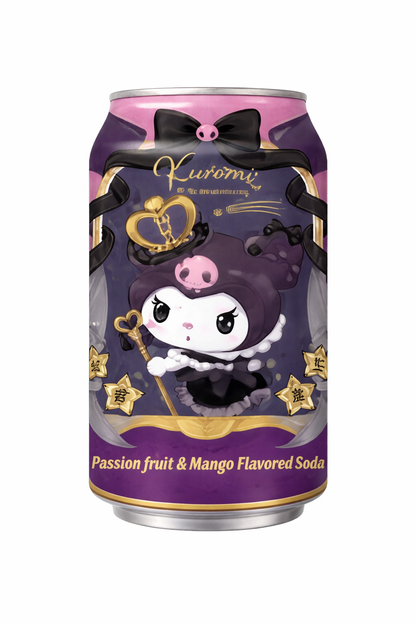Hello Kitty and Kuromi Sparkling Soda 12oz