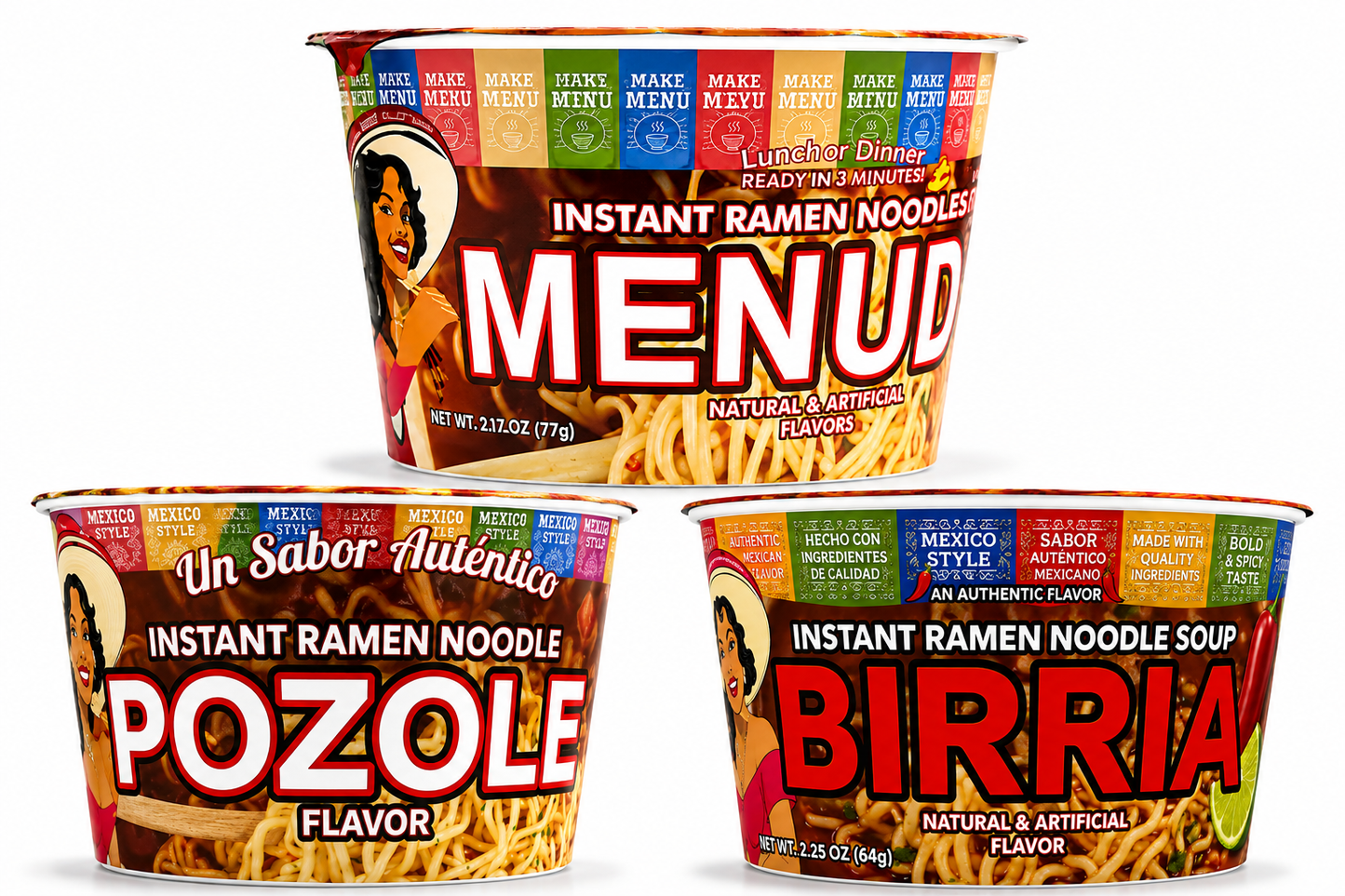 Viva Mexico Instant Ramen Noodle Soup 85g