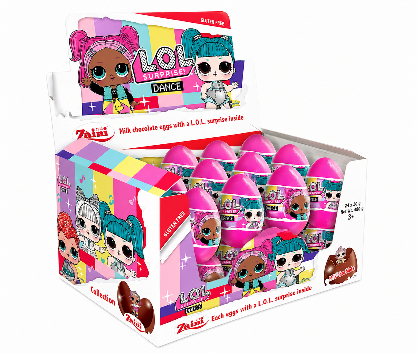Zaini Chocolate Egg Toy (Single Egg)