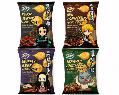 Demon Slayer Kettle Cooked Potato Chips