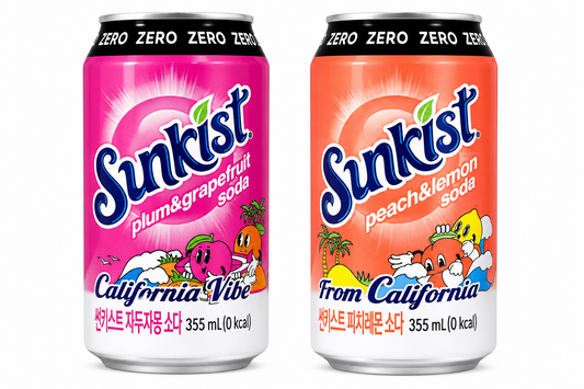 Sunkist Zero Sugar 24/330ml
