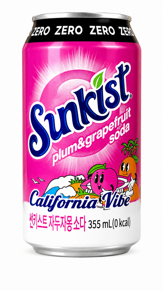 Sunkist Zero Sugar 24/330ml