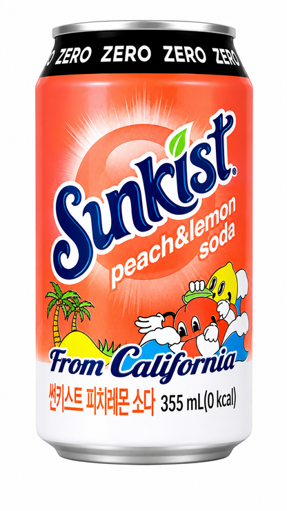Sunkist Zero Sugar 24/330ml