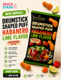 Drumstick Shaped Puffs – Habanero Lime Flavor | Mexican Style