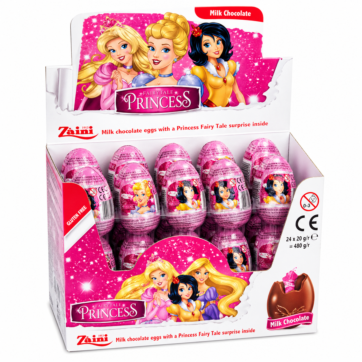 Zaini Chocolate Egg Toy (Single Egg)