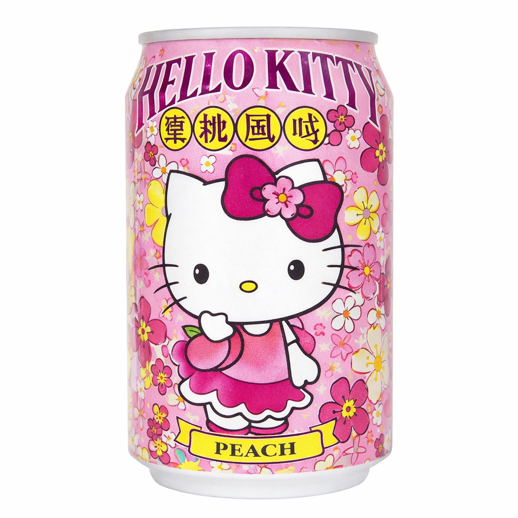 Hello Kitty and Kuromi Sparkling Soda 12oz