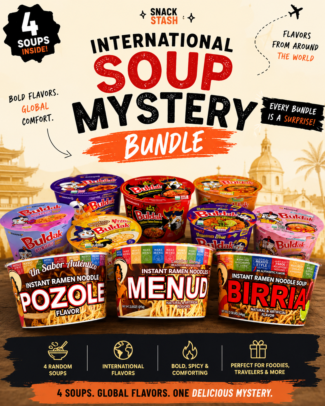 SOUPS BUNDLE (4 pcs)
